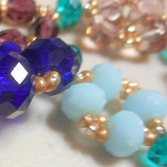 HandCrafted Necklace over 25"  ...… variety of colors - Picture 11 of 15